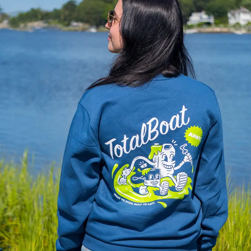 Adult Retro Fleece Crewneck 1