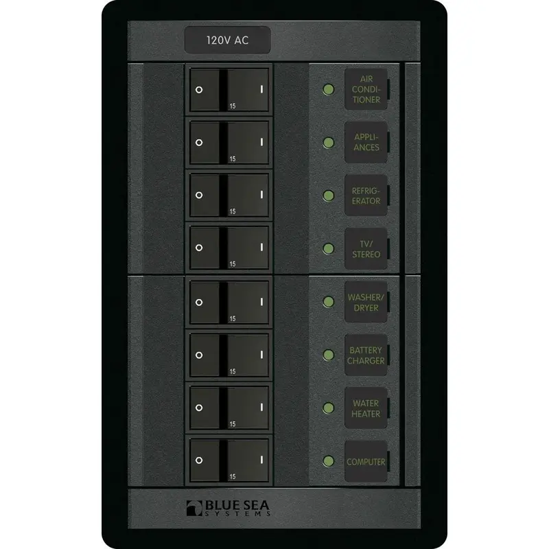 Blue Sea 1228 120V Ac 8 Position [1228] 1