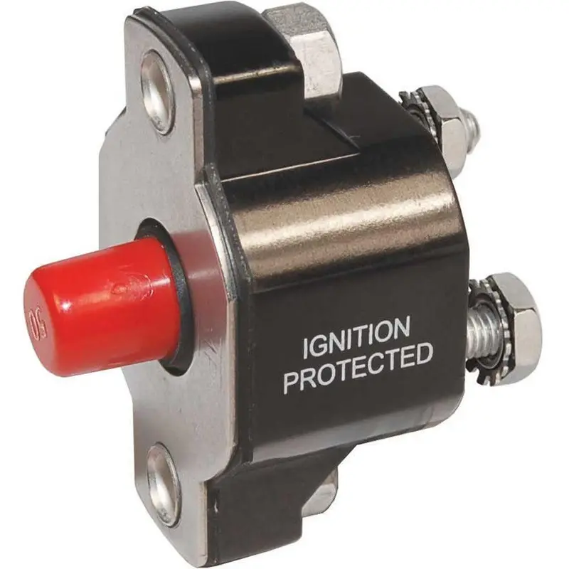 Blue Sea 2139 Medium Duty Push Button Reset-Only - 20A [2139] 1