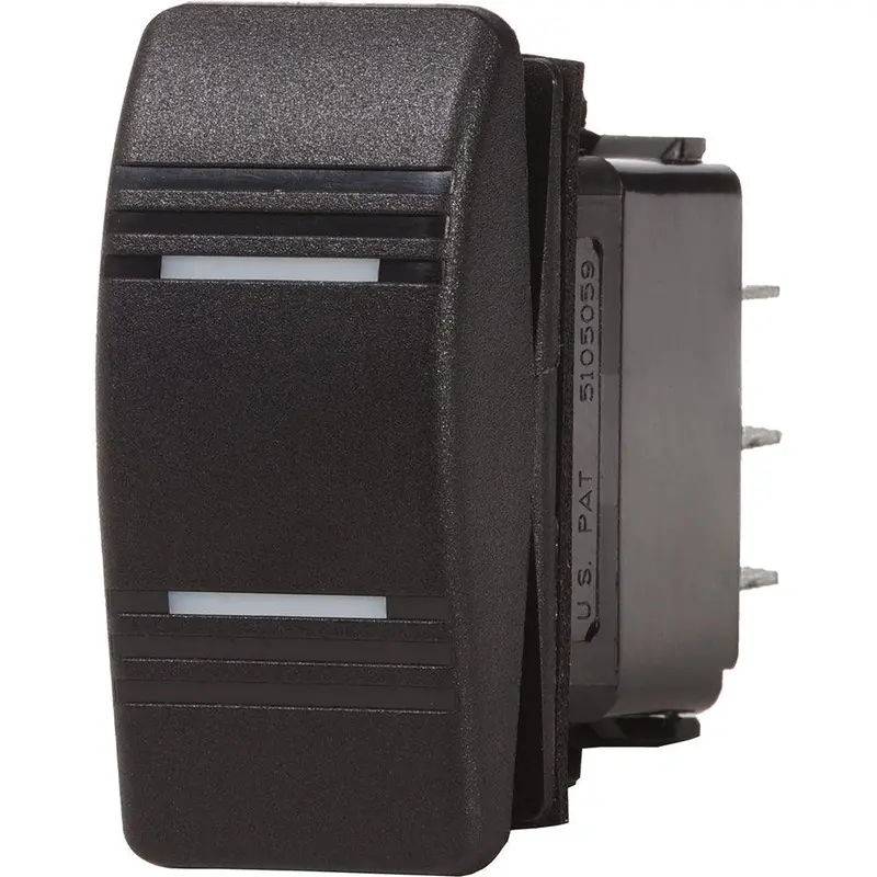 Blue Sea Contura Switch Dpdt Black - On-On [8300] 1