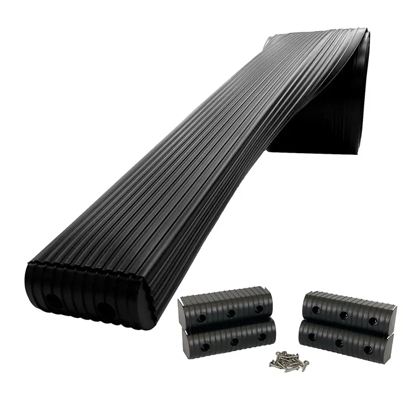 Caliber Bunkwrap Kit - Black 24' X 2" X 6" Roll + 4 Caps + Hrdw Roll + 4 Endcaps  Stainless Steel Hardware [23056-Bk] 1