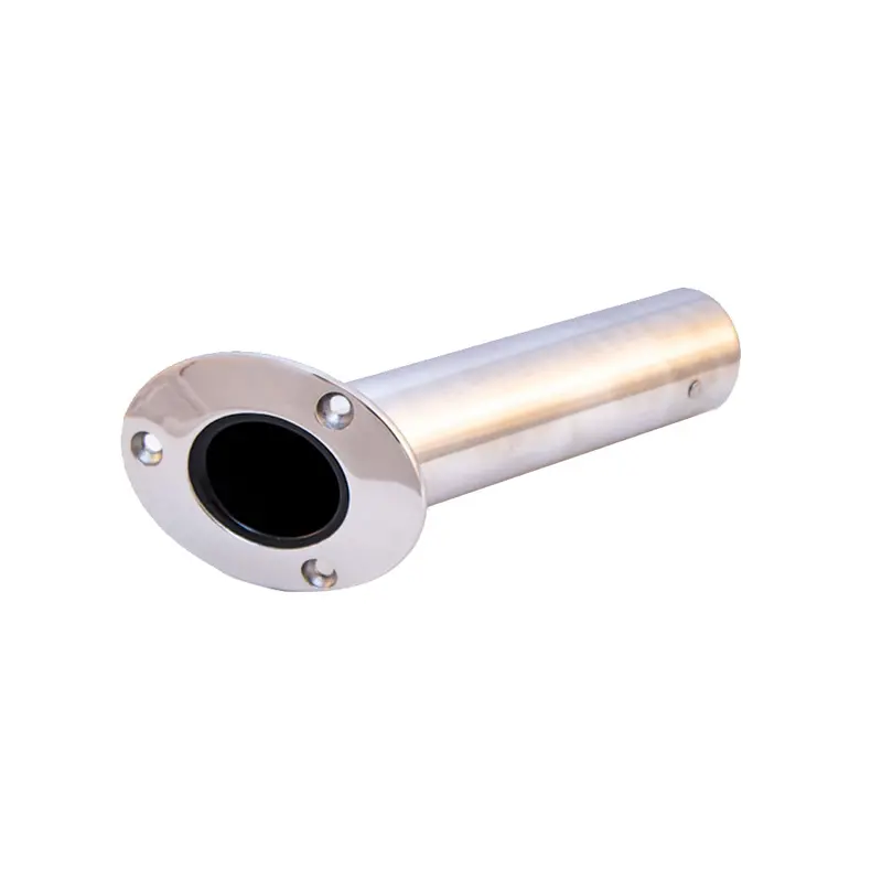 Gemlux Stainless Steel Rod Holder 15° With Removable Drain 315515 1