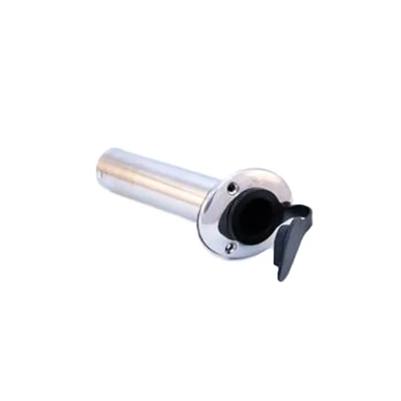 Gemlux Stamped Stainless Steel Rod Holder 15° With Cap 105543 1