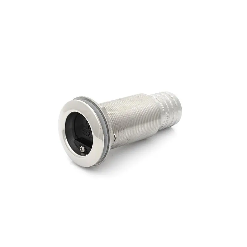 Gemlux Thru Hull 1-1/2" Nps Barb W/ Flap 71007-2 1