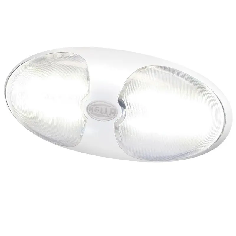 Hella Marine Duraled 12 Interior/Exterior Lamp - White Led - White Housing [959700101] 1