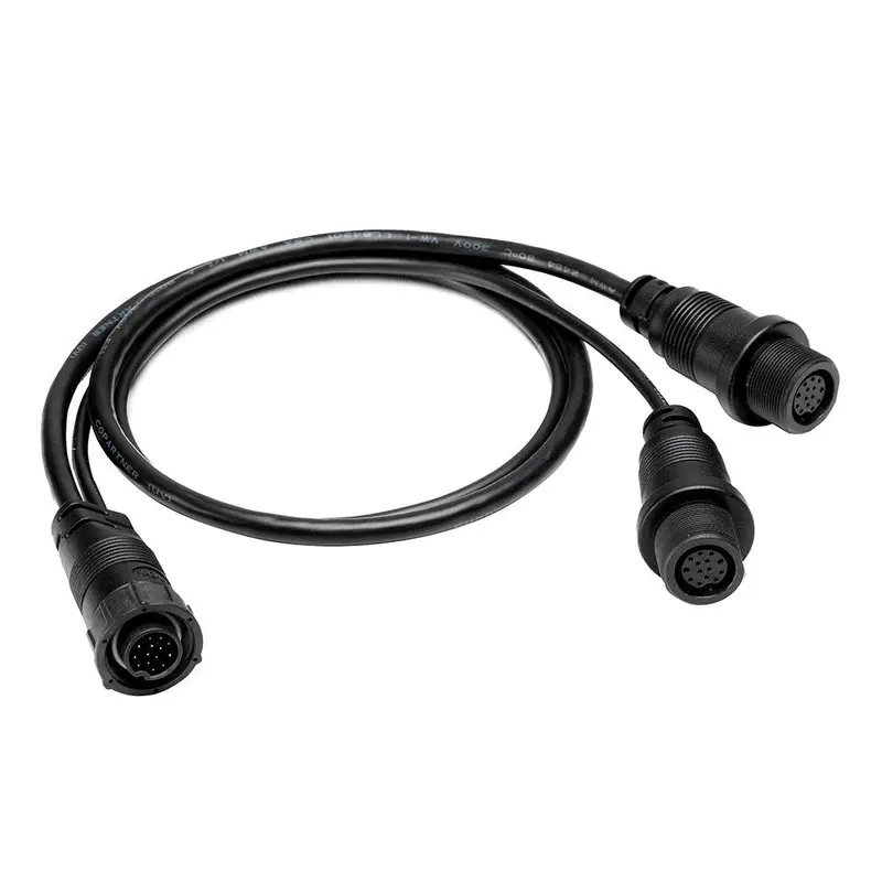 Humminbird 14 M Silr Y - Solix/Apex Side Imaging Left-Right Splitter Cable [720112-1] 1