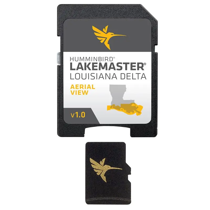 Humminbird Lakemaster Aerial Satellite View - Louisiana Delta [600050-1] 1