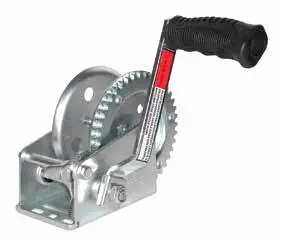 Jif Marine 3:1 Gear Ratio Trailer Winch One Piece Solid Gear / Winch & Strap 800Lb 1