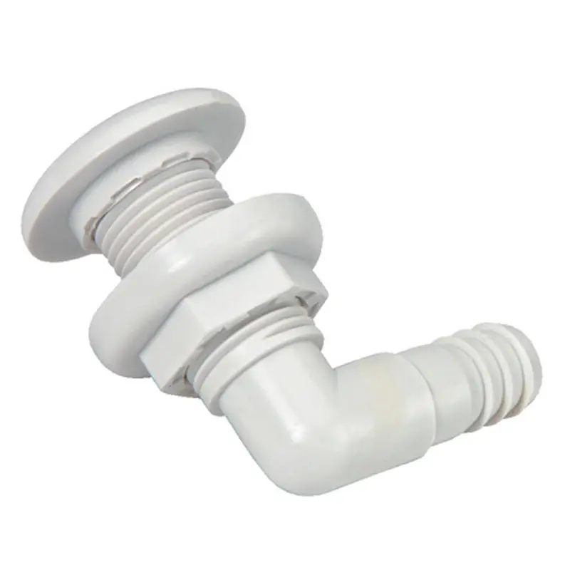 Johnson Pump Thru-Hull Connector - 3/4" - 90 - White [75035-00] 1