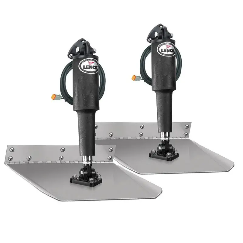 Lenco 12" X 12" Standard Trim Tab Kit Without Switch Kit 12V [15007-101] 1