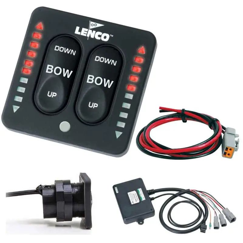 Lenco Led Indicator Two-Piece Tactile Switch Kit W/Pigtail F/Single Actuator Systems [15270-001] 1
