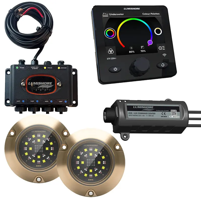 Lumishore Lux Smx154 2 Lights Hub Lux Command Center Display [010-04511-00] 1