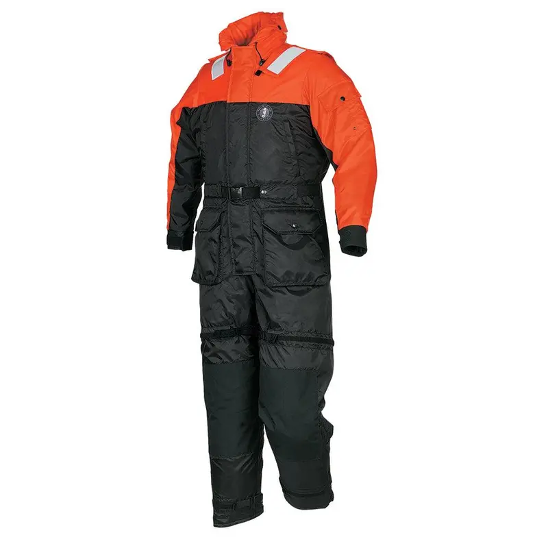 Mustang Deluxe Anti-Exposure Coverall  Work Suit - Orange/Black - Xl [Ms2175-33-Xl-206] 1