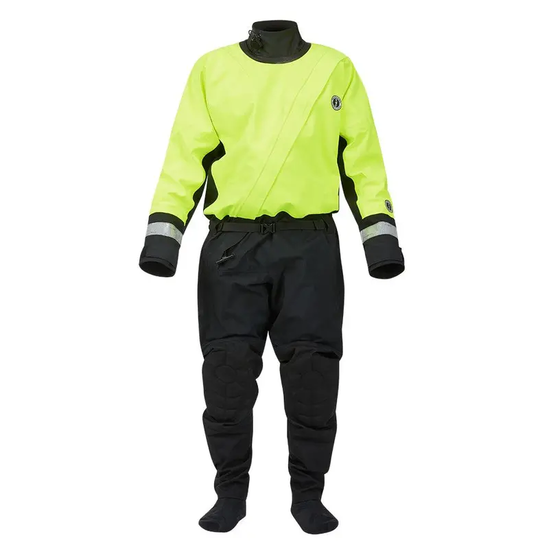 Mustang Msd576 Water Rescue Dry Suit - Fluorescent Yellow Green-Black - Medium [Msd57602-251-M-101] 1