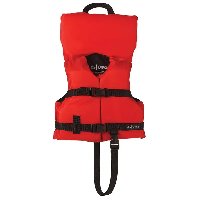 Onyx Nylon General Purpose Life Jacket - Infant/Child Under 50Lbs - Red [103000-100-000-12] 1