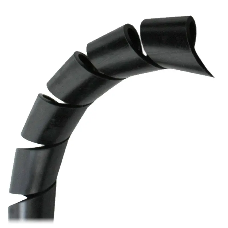 Pacer 1/2" Spiral Wrap - Black - 100' Roll [Bsw1/2Bk-100] 1