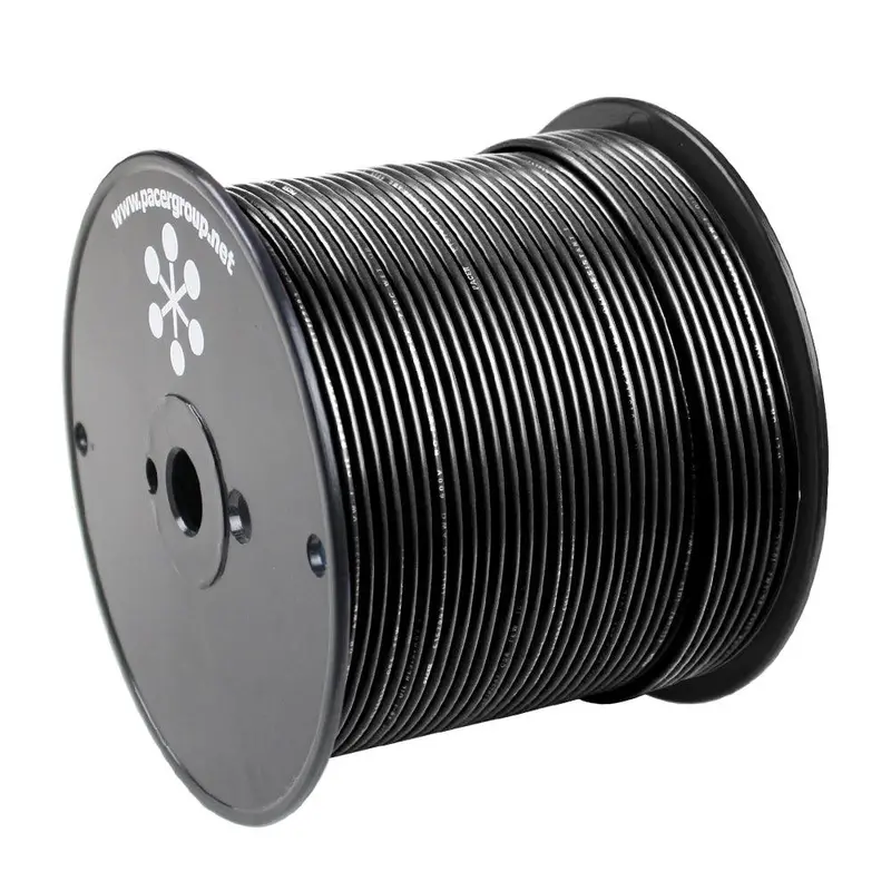 Pacer Black 18 Awg Primary Wire - 500  [Wul18bk-500] 1