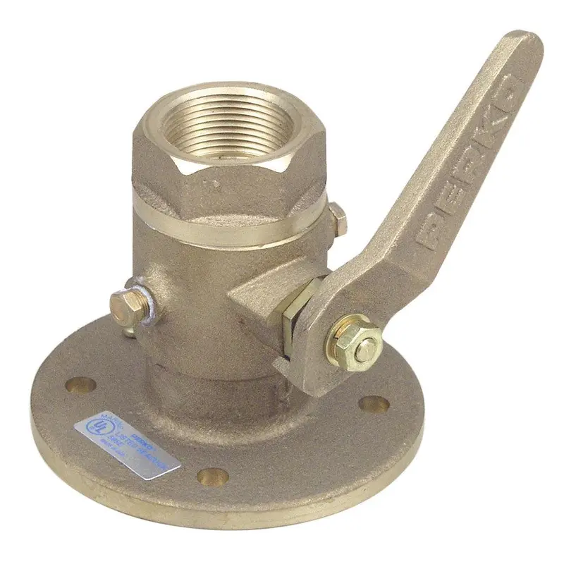 Perko 1" Seacock Ball Valve Bronze Made In The Usa [0805006Plb] 1