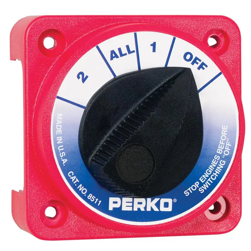 Perko Compact Medium Duty Battery Selector Switch W/O Key Lock [8511Dp] 1