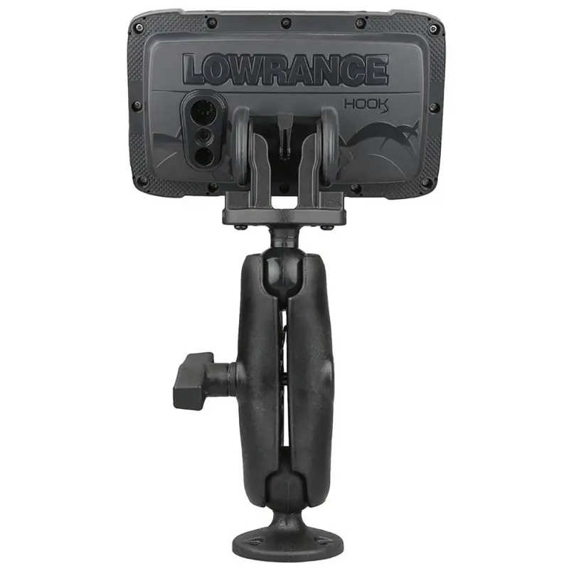 Ram Mount C Size 1.5" Composite Fishfinder Mount For The Lowrance Hook2 Series [Rap-101-Lo12] 1