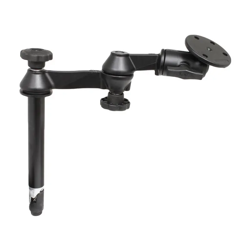 Ram Mount Double Swing Arm W/8" Male Tele-Pole - 3.68" Base [Ram-Vp-Sw1-8-240] 1