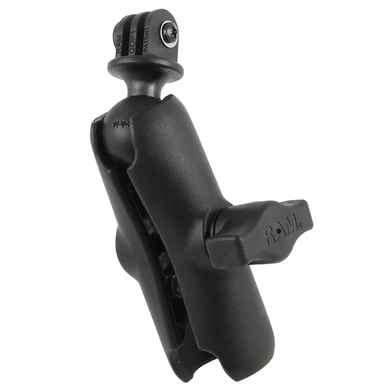 Ram Mount Gopro Hero Adapter With Double Socket Arm [Ram-B-202-Gop1-201U] 1