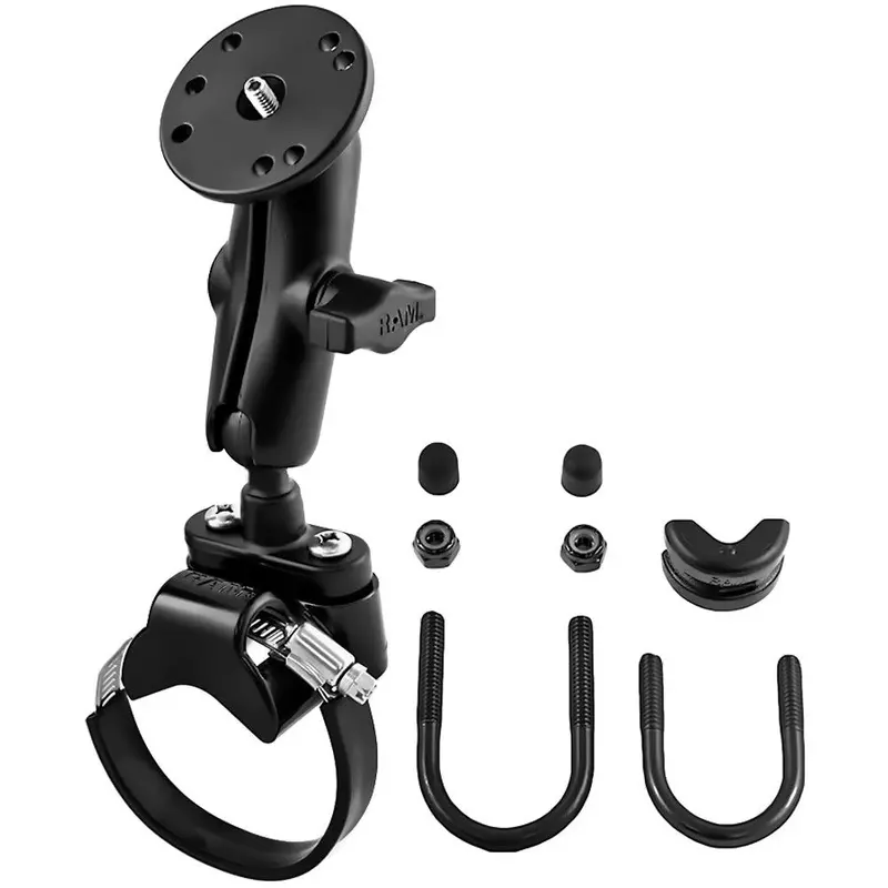 Ram Mount U-Bolt Atv/Utv Strap W/Double Socket Arm And 1/4 -20 Mounting Bolt Base [Ram-B-149Z-2-202A] 1