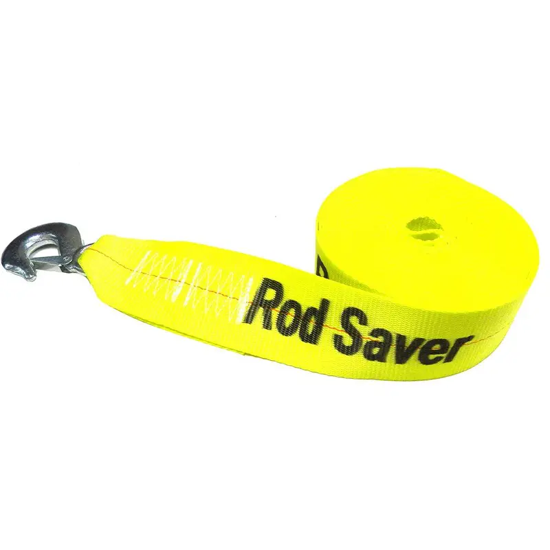 Rod Saver Heavy-Duty Winch Strap Replacement - Yellow - 3" X 20 [Ws3y20] 1