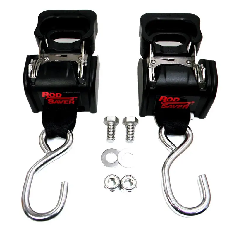 Rod Saver Stainless Steel Retractable Transom Tie-Down - 40" - Pair [Ssrt40] 1