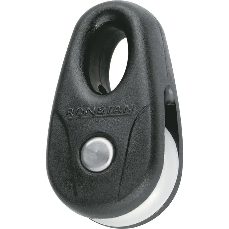 Ronstan Kite Block - Black W/White Sheave (Pair) [Rf13101-2] 1