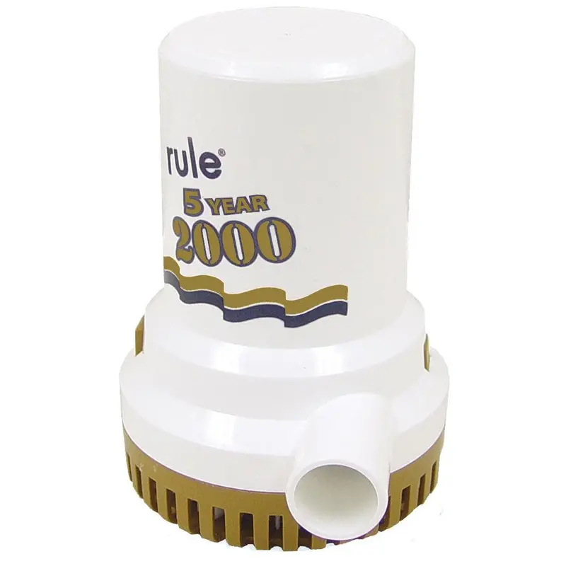 Rule 2000 G.P.H. "Gold Series" Bilge Pump [09] 1