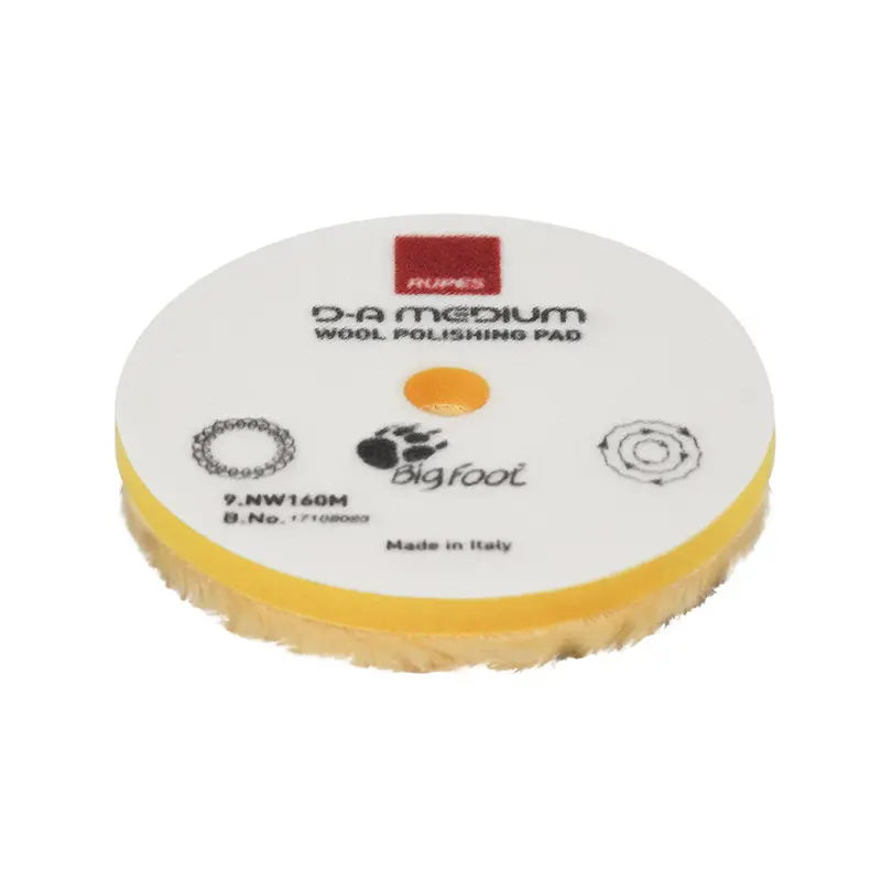 Rupes D-A Medium Wool Polishing Pad 80Mm - Yellow [9.Nw80m] 1