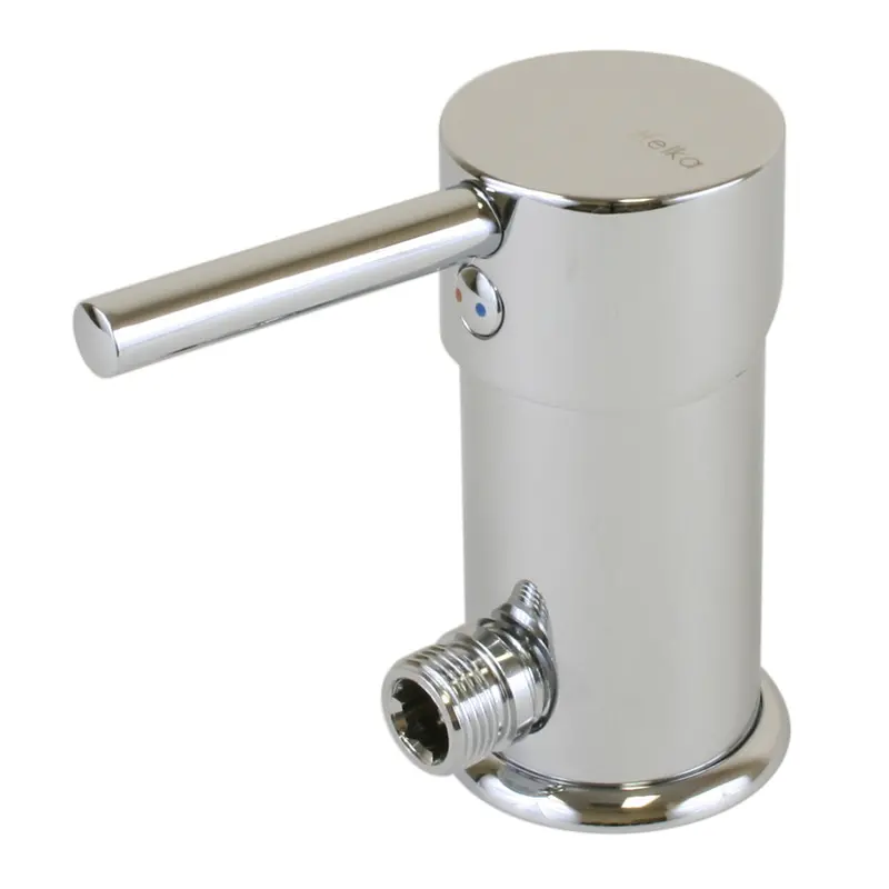 Scandvik Minimalistic Compact Single Level Mixer - Deck Mount - 3/8"  1/2" Fittings [16201] 1