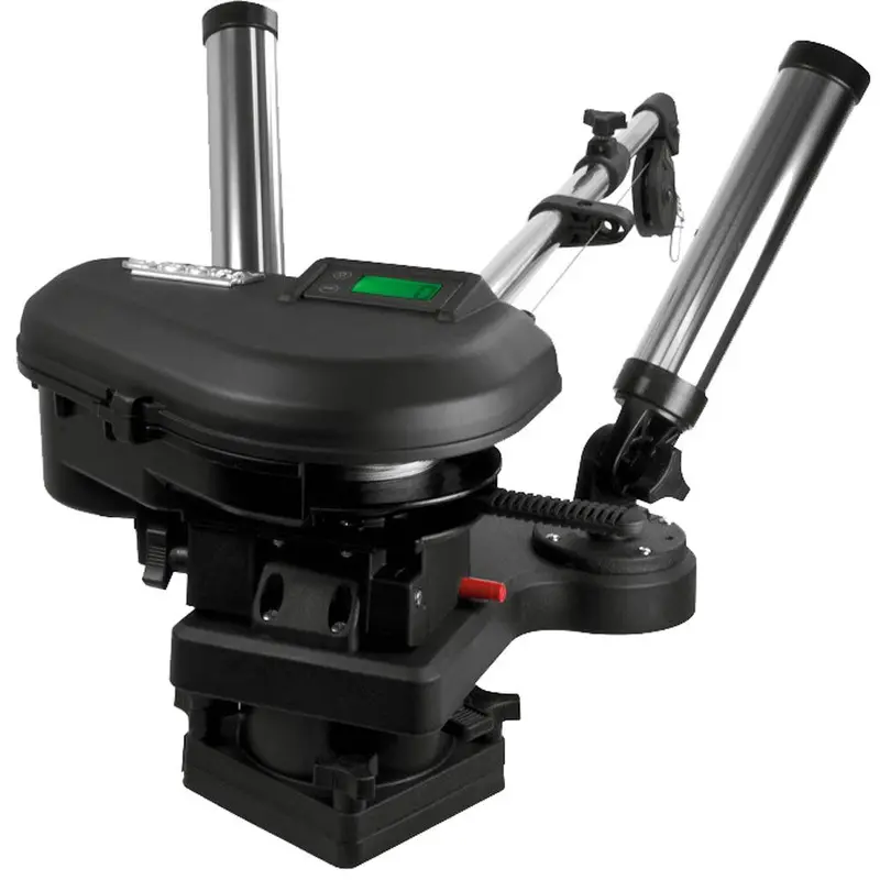 Scotty 2116 Hp Depthpower Electric Downrigger 60" Ss Telescoping Boom W/Swivel Base - Dual Rod Holder [2116] 1