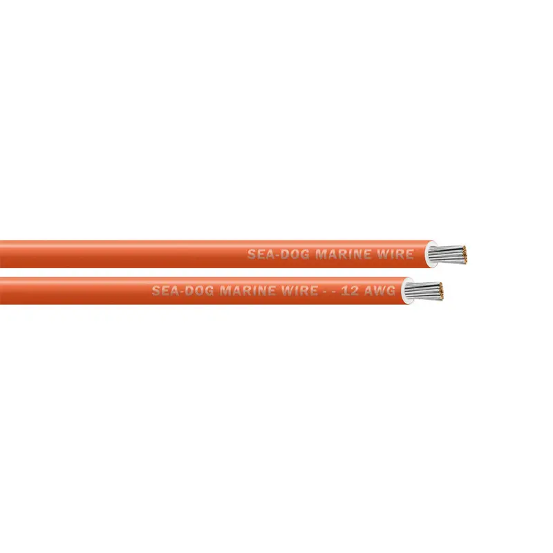 Sea-Dog 12 Awg Orange Primary Wire - 100' [8012082] 1
