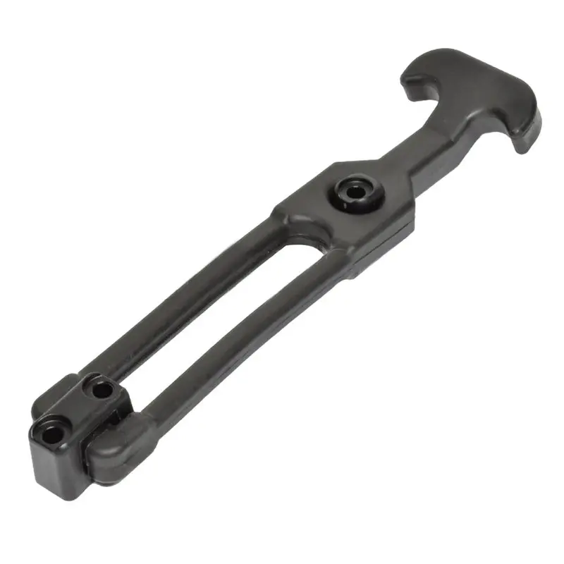 Southco T-Handle Latch W/Keeper - Pull Draw Front Mount Black Flexible Rubber [F7-73] 1