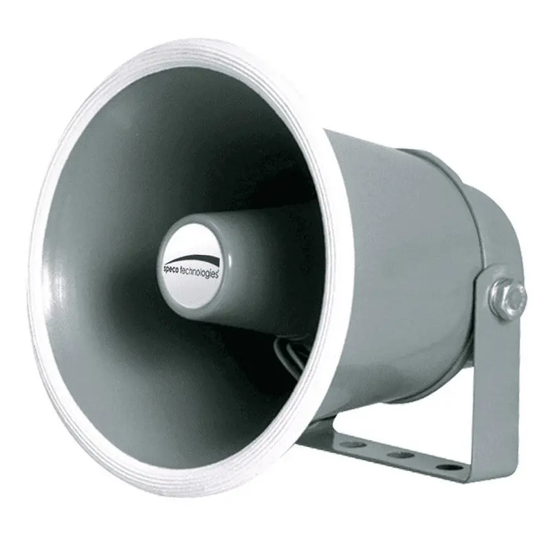 Speco 6" Weather-Resistant Aluminum Speaker Horn 8 Ohms [Spc10] 1