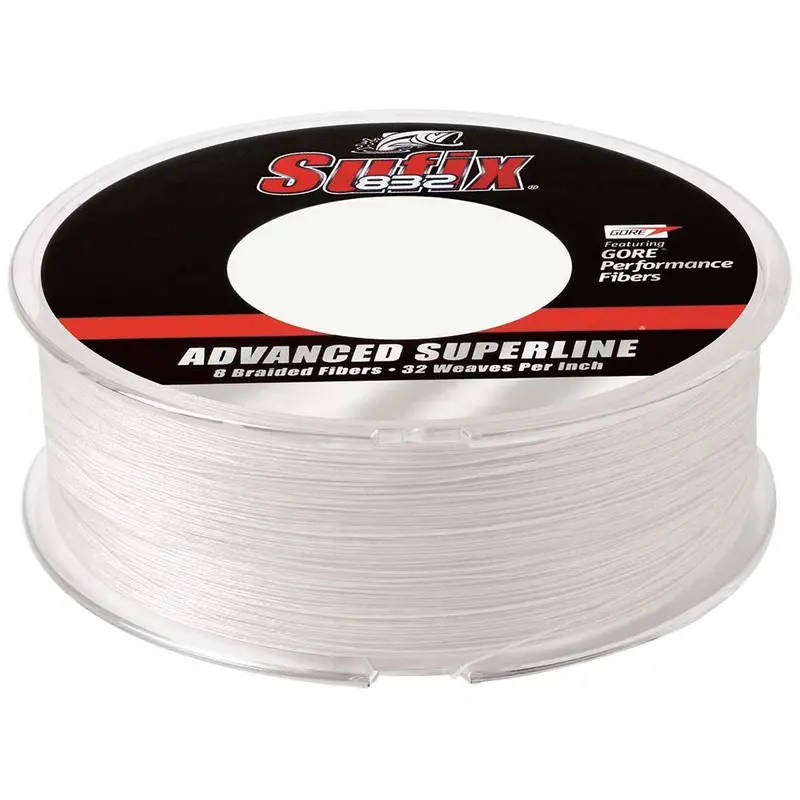 Sufix 832 Advanced Superline Braid - 10Lb - Ghost - 600 Yds [660-210Gh] 1
