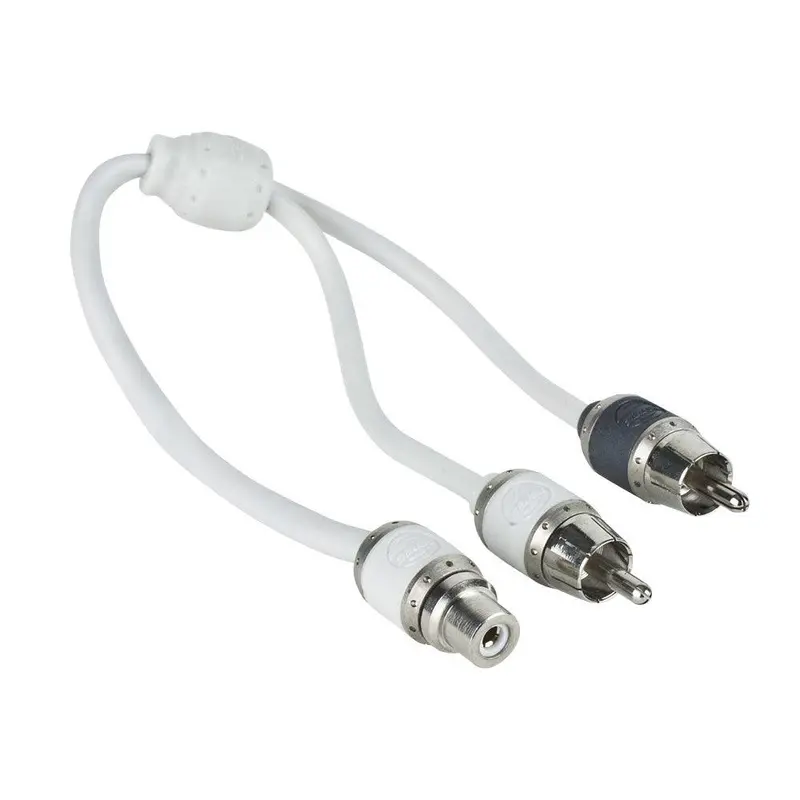 T-Spec V10 Series Rca Audio Y Cable - 2 Channel - 1 Female To 2 Males [V10ry1] 1