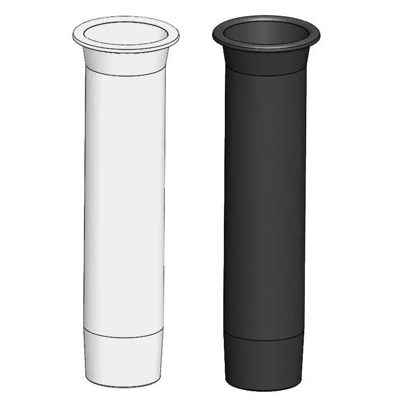 Taco Marine Black Rod Holder Liner With Lip Protection For Taco 2200 Series Rod Holders, F31-2202Bka-C 1