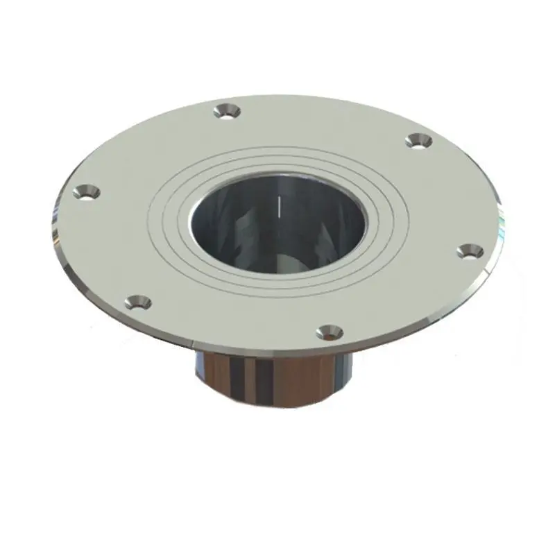Taco Marine Flush Mount Aluminum Table Base For 3" Diameter Column Z10-4080Bly76mm 1