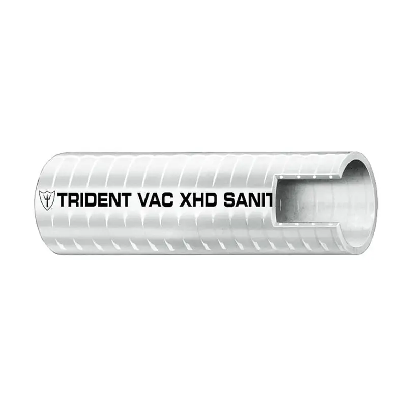 Trident Marine 1-1/2" X 50 Box Vac Xhd Sanitation Hose - Hard Pvc Helix - White [148-1126] 1