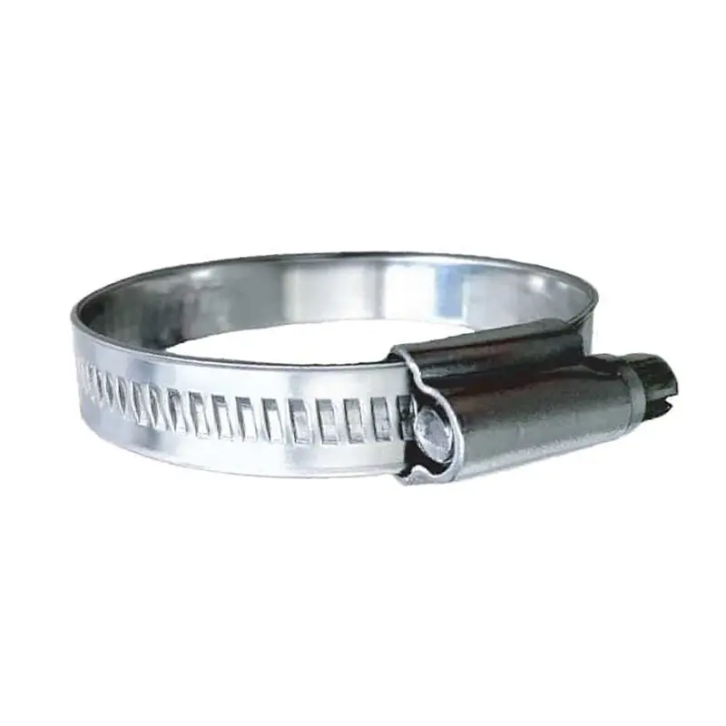 Trident Marine 316 Ss Non-Perforated Worm Gear Hose Clamp - 15/32" Band - (2" - 2-9/16") Clamping Range - 10-Pack - Sae Size 32 [710-2001] 1