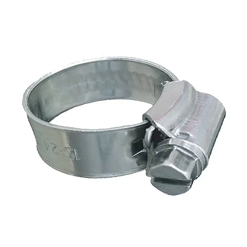 Trident Marine 316 Ss Non-Perforated Worm Gear Hose Clamp - 3/8" Band - (5/16"  9/16") Clamping Range - 10-Pack - Sae Size 3 [705-0141] 1