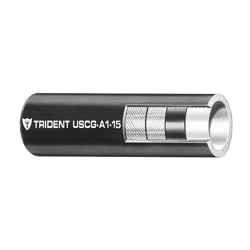 Trident Marine 5/16" A1-15 Reel Low Permeation Fuel Line Hose - Black - Sold By The Foot [365-0560-Ft] 1