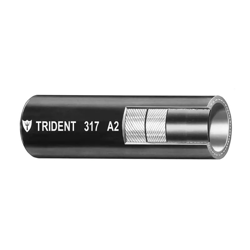 Trident Marine 5/8" Type A2 Fuel  Vent Line Hose - Black - Sold By The Foot [317-0586-Ft] 1