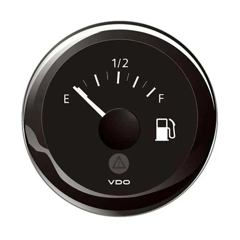 Veratron 52Mm (2-1/16") Viewline Tank Level Gauge E/F - 3-180 Ohm - Black Dial  Bezel [A2c59514091] 1