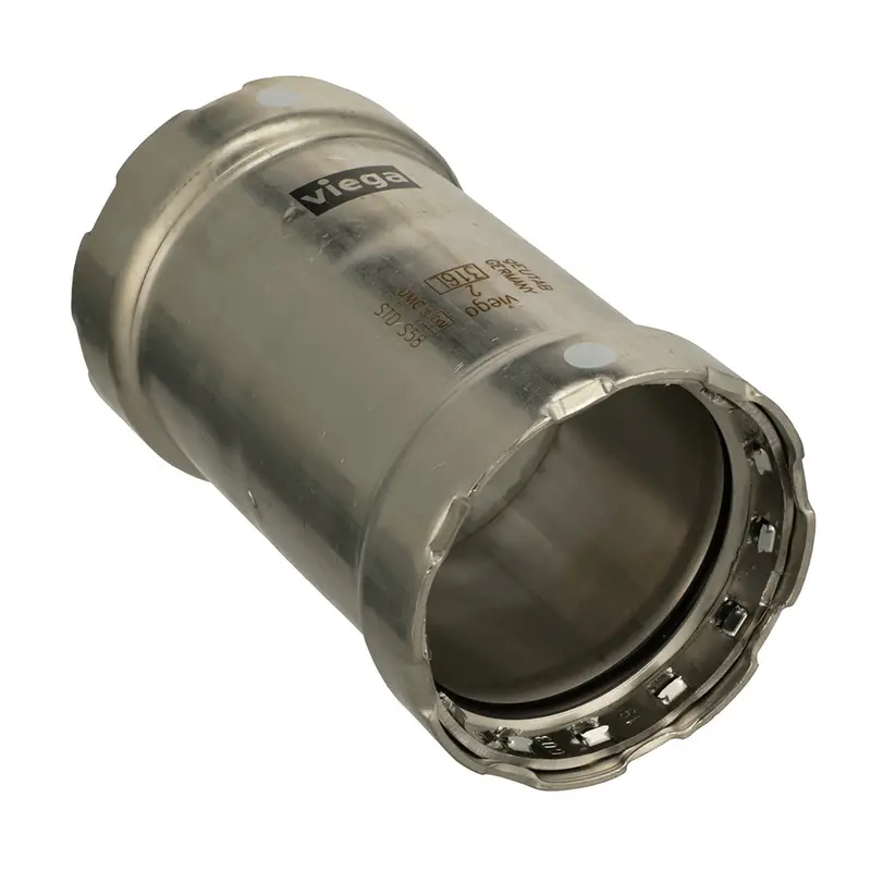 Viega Megapress 316 Fkm 1-1/4" Slip Coupling W/O Stop [91305] 1