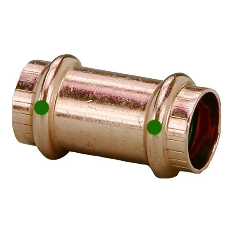 Viega Propress 3/4" Copper Coupling W/O Stop - Double Press Connection - Smart Connect Technology [78177] 1