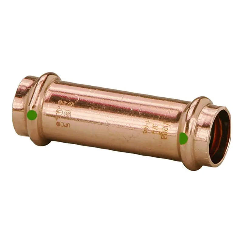Viega Propress 3/4" Extended Coupling W/O Stop - Double Press Connection - Smart Connect Technology [79010] 1